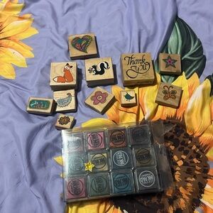 Multi pack of stamps and multi ink